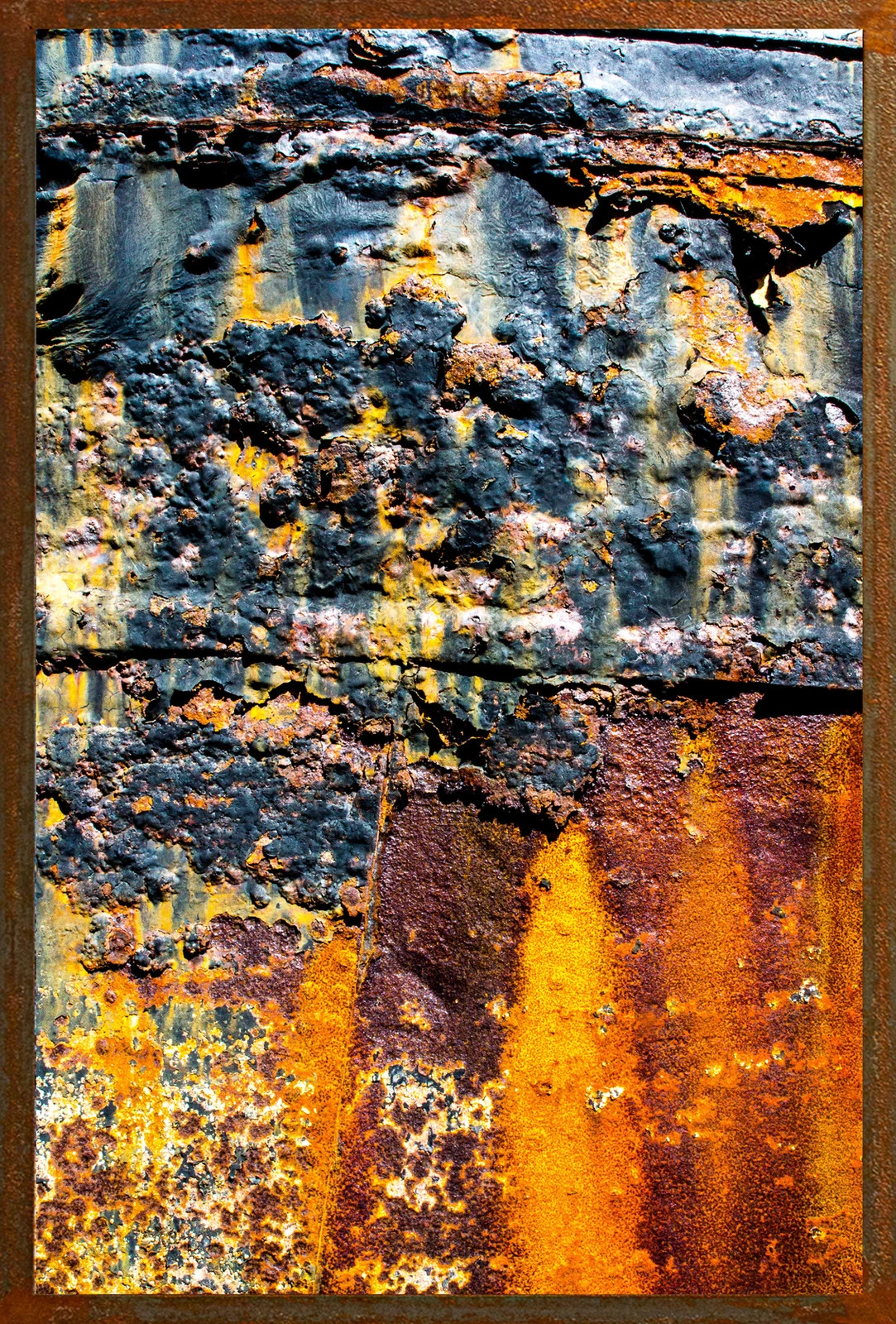 Orange mécanique — Hugues Bertin, œuvre numérotée