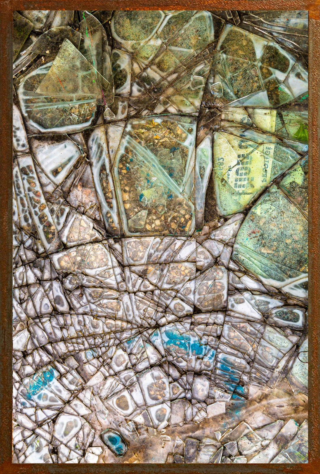 Cristal de verre — Hugues Bertin, œuvre numérotée