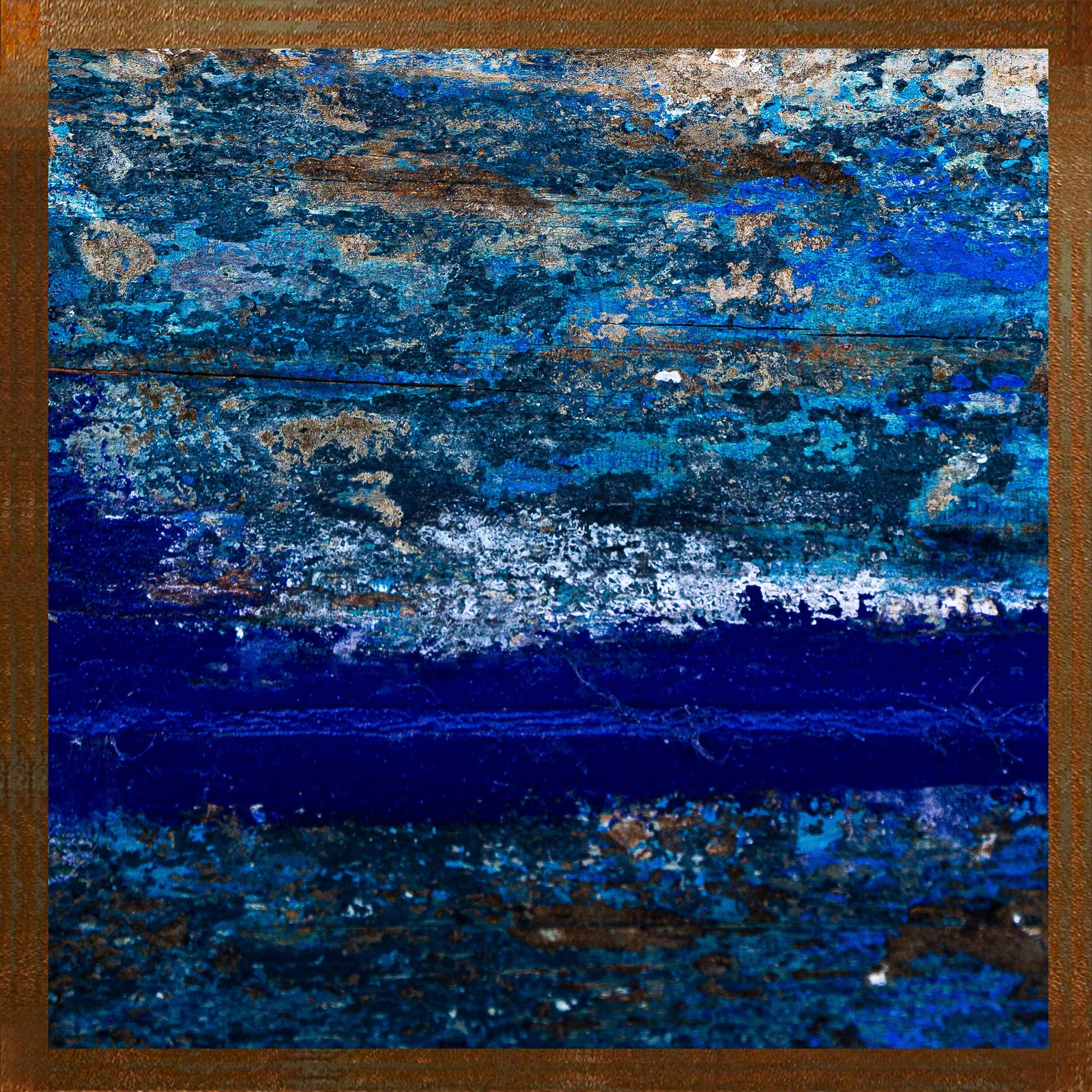 A l'encre bleue — Hugues Bertin, œuvre numérotée