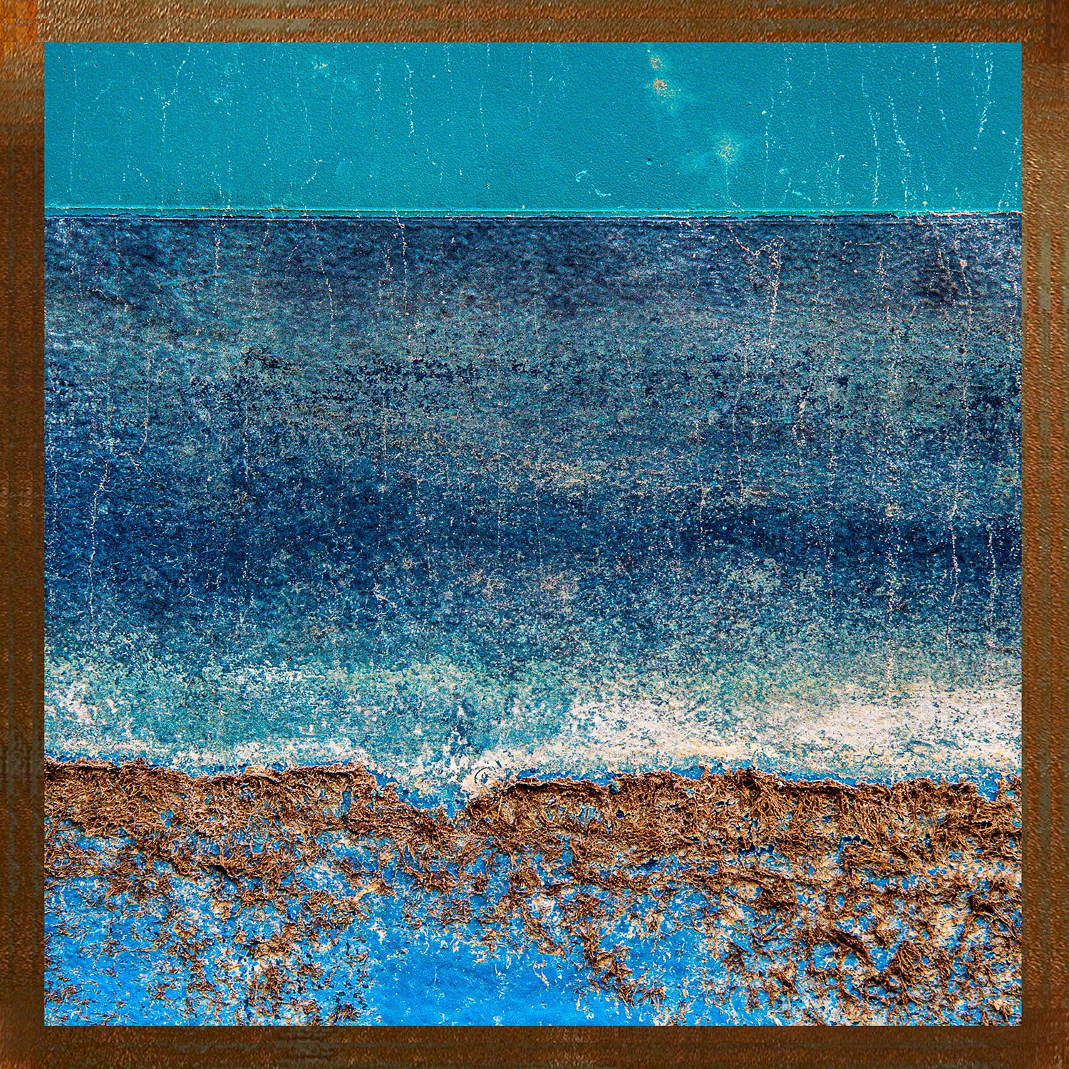 Bleu de Cassis — Hugues Bertin, œuvre numérotée