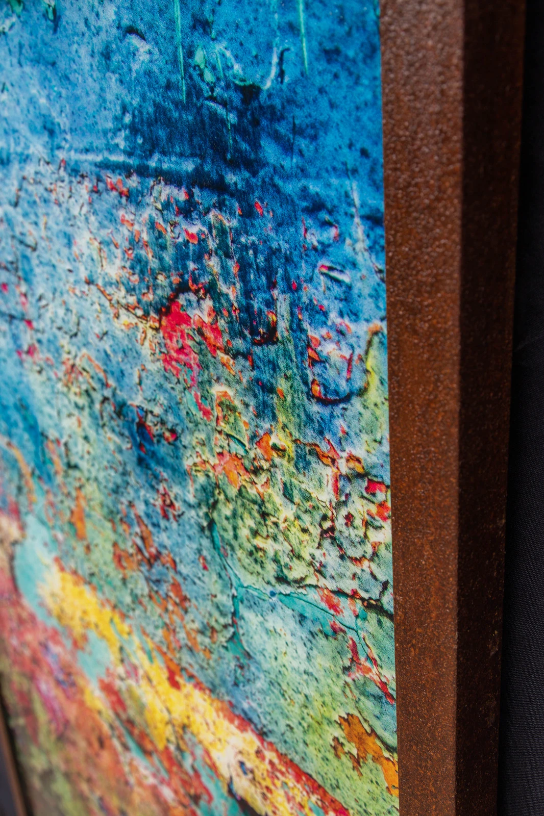 Carte du monde — Hugues Bertin, œuvre numérotée