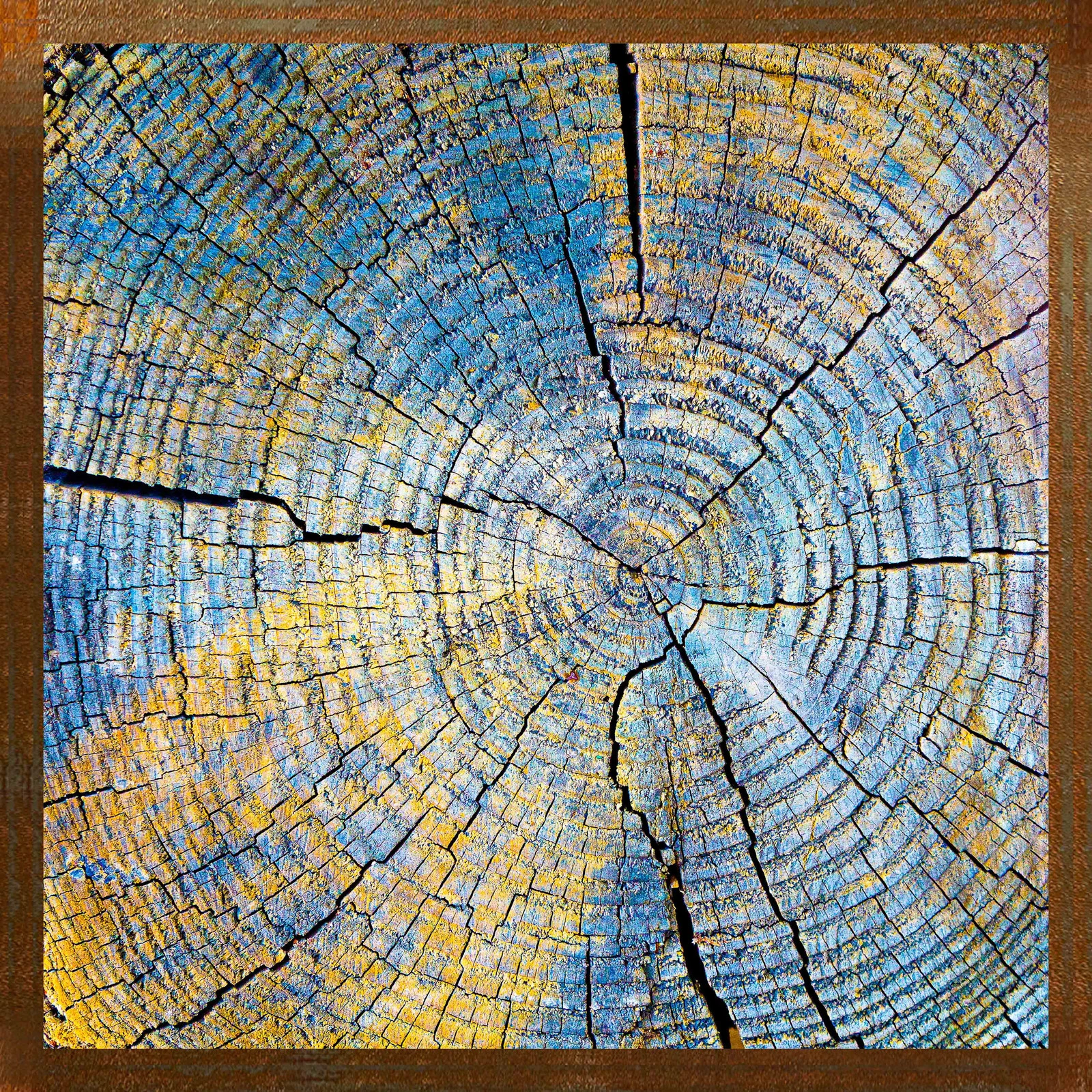 Réseau fluvial — Hugues Bertin, œuvre numérotée