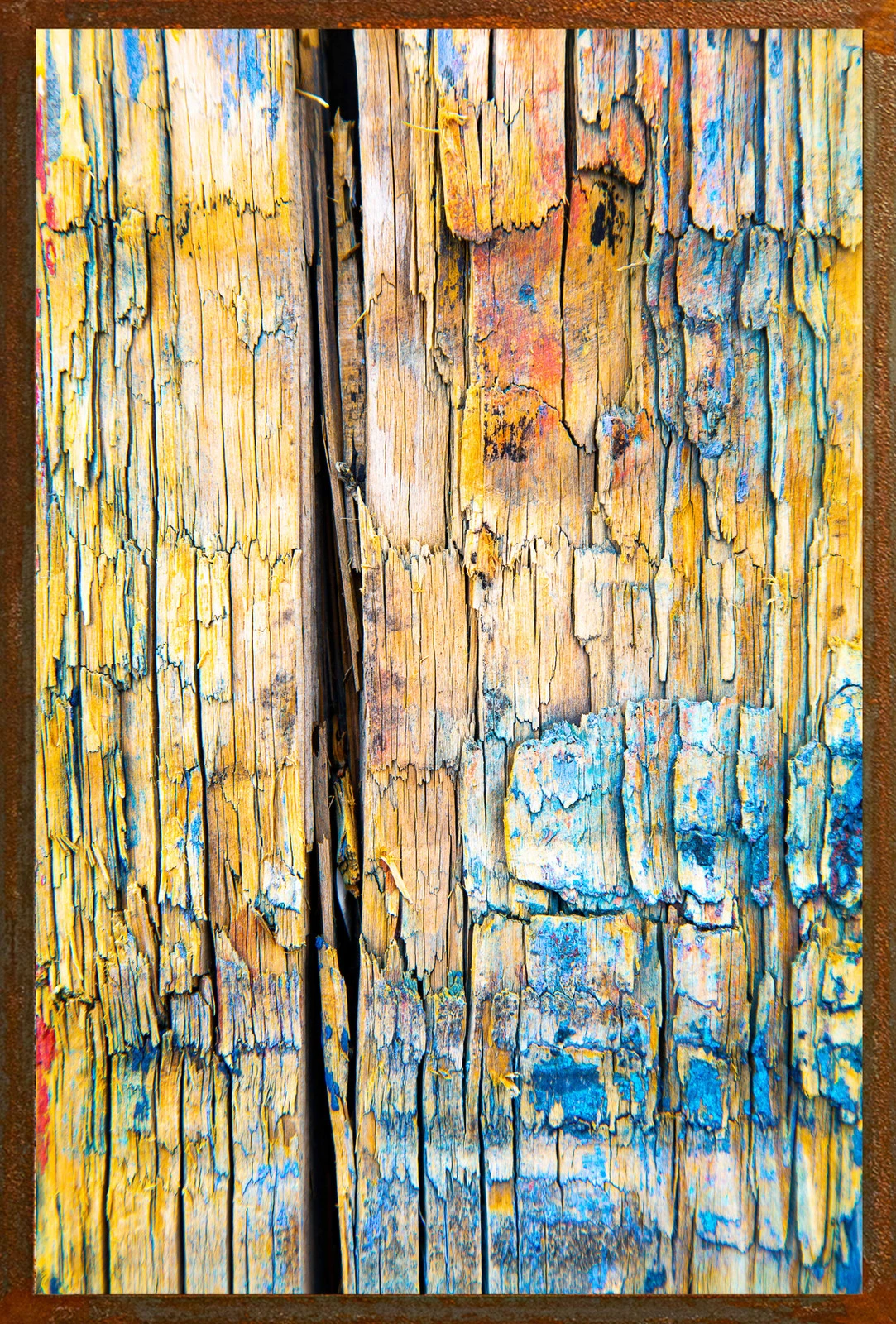 Palette de couleurs — Hugues Bertin, œuvre numérotée