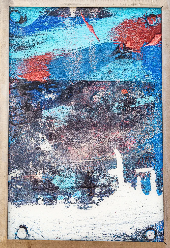 Mer de peinture — Hugues Bertin, œuvre numérotée