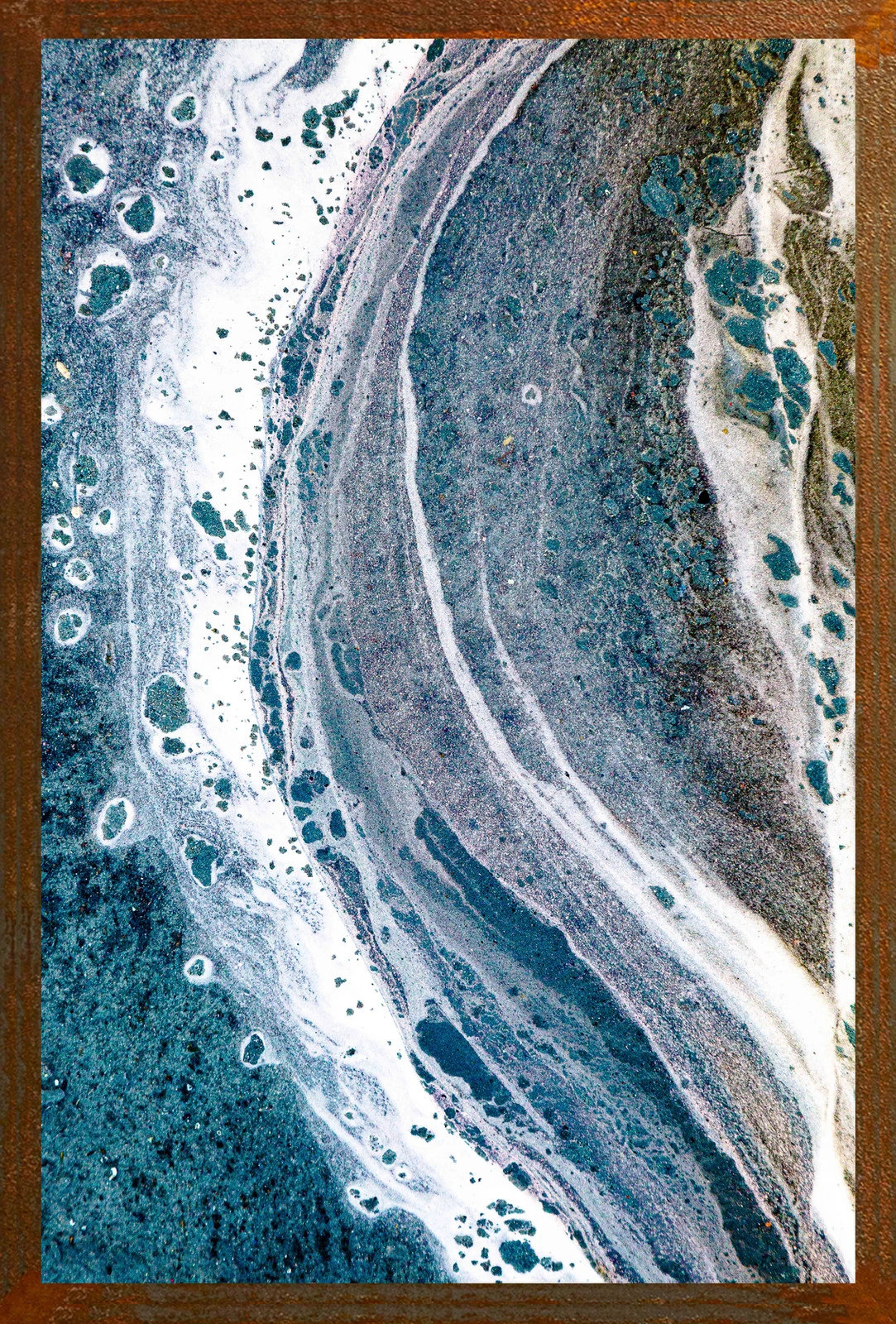 Mer au galop — Hugues Bertin, œuvre numérotée